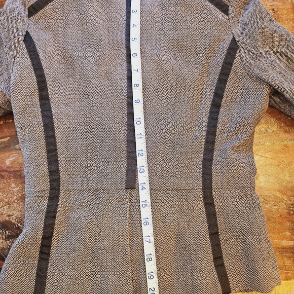 DEPT Black & Grey military style blazer - Picture 6 of 14